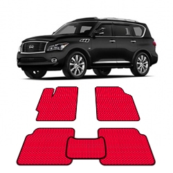 Автоковрики EVA  для Infiniti QX80 от 2014 года выпуска