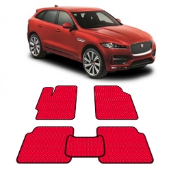 Автоковрики EVA  для Jaguar F Pace от 2016 года выпуска