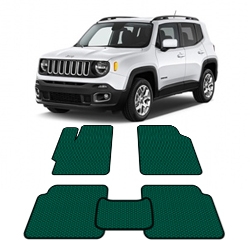 Автоковрики EVA  для Jeep Renegade Limited 4WD от 2014 года выпуска