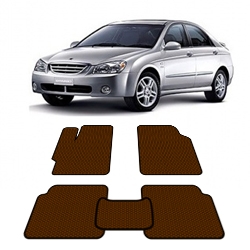 Автоковрики EVA  для Kia Cerato I 2004 - 2009 года выпуска