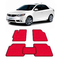 Автоковрики EVA  для Kia Cerato II 2009 - 2013 года выпуска