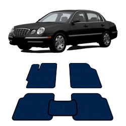 Автоковрики EVA  для Kia Opirus 1 2003 - 2011 года выпуска