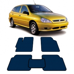 Автоковрики EVA  для Kia Rio I 2000 - 2005 года выпуска
