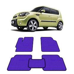 Автоковрики EVA  для Kia Soul I 2009 - 2014 года выпуска