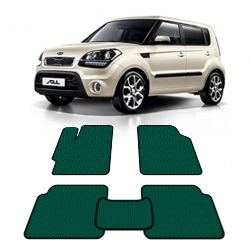 Автоковрики EVA  для Kia Soul II с 2014 года выпуска