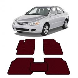 Автоковрики EVA  для Kia Spectra 2005 - 2011 года выпуска
