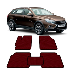 Автоковрики EVA  для Lada Vesta Cross