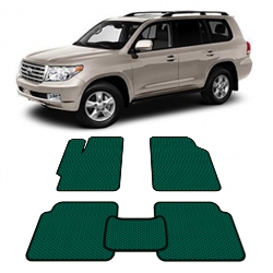 Автоковрики EVA  для Land Cruiser 200 2007 - 2011 года выпуска