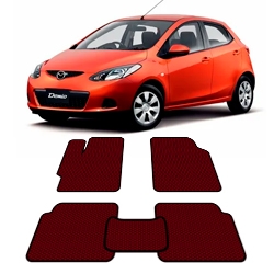 Автоковрики EVA  для Mazda 2 3пок с 2014