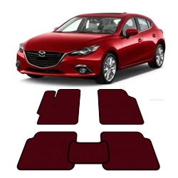 Автоковрики EVA  для Mazda 3 (BМ) Седан 2013