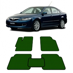 Автоковрики EVA  для Mazda 6 I(GG) 2002- 2007 года выпуска