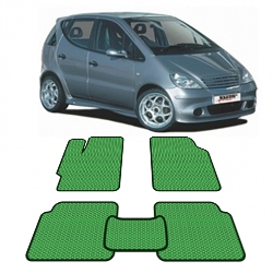 Автоковрики EVA  для Mercedes  A-class I(W168) 1997- 2004 года выпуска