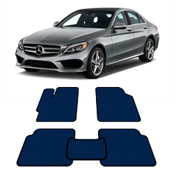 Автоковрики EVA  для Mercedes-Benz C класс w205 с 2021