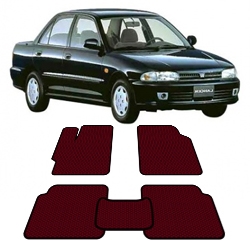 Автоковрики EVA  для Mitsubishi Lancer 5 седан 1990
