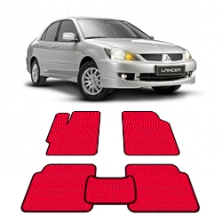 Автоковрики EVA  для Mitsubishi Lancer IX 2000 - 2010 года выпуска Седан