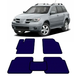 Автоковрики EVA  для Mitsubishi Outlander 1 внедорожник 2002-2008