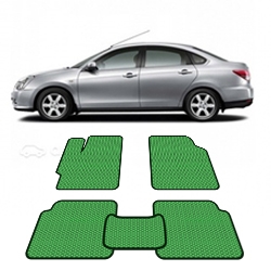 Автоковрики EVA  для Nissan Almera III c 2012 года выпуска