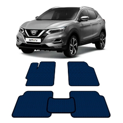Автоковрики EVA  для Nissan Qashqai 3 кроссовер 2021