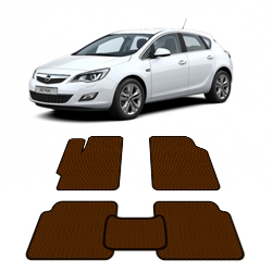 Автоковрики EVA  для Opel Astra j gtc 2010-2015