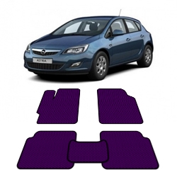 Автоковрики EVA  для Opel Astra j 2010