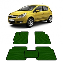 Автоковрики EVA  для Opel Vectra D с 2006 года выпуска