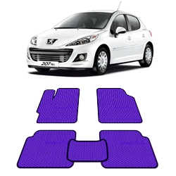 Автоковрики EVA  для Peugeot  207 1 2006-2015