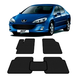 Автоковрики EVA  для Peugeot 407 1 поколение