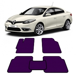 Автоковрики EVA  для Renault Fluence седан 2010