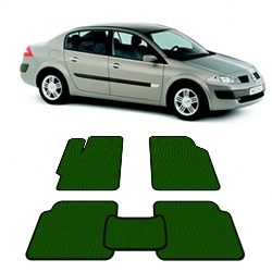 Автоковрики EVA  для Renault Megane II 2003 - 2006 года выпуска