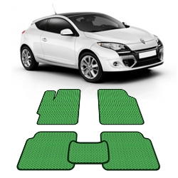 Автоковрики EVA  для Renault  Megane ||| 3d купе 2009