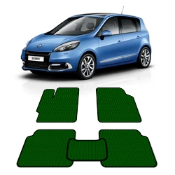 Автоковрики EVA  для Renault Scenic 3 2009-2016