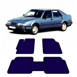 Автоковрики EVA  для Saab 9000 1989 - 1998 года выпуска