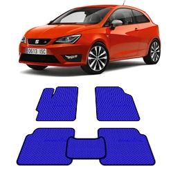 Автоковрики EVA  для Seat Ibiza 4 2008-2017 года выпуска