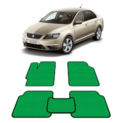Автоковрики EVA  для Seat Toledo 4 2012-2019 года выпуска