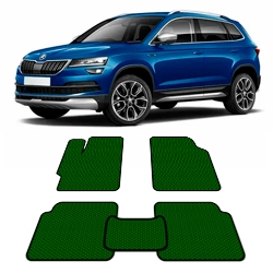 Автоковрики EVA  для Skoda  Karoq  кроссовер с 2017