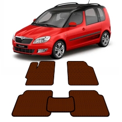 Автоковрики EVA  для Skoda Roomster 2006-2015