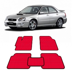 Автоковрики EVA  для Subaru Impreza II 2002-2007 года выпуска