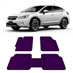 Автоковрики EVA  для Subaru XV 2011 - 2015 года выпуска