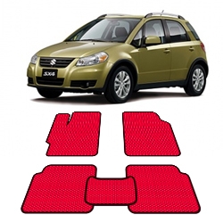 Автоковрики EVA  для Suzuki SX-4 I от 2006 года выпуска