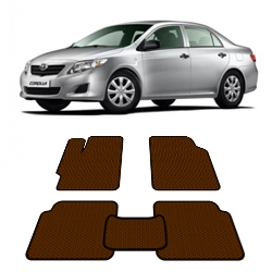 Автоковрики EVA  для Toyota Corolla X1 (E160,E170) седан 2013