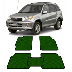 Автоковрики EVA  для Toyota Rav 4 (2) XA20 кроссовер 2000-2005