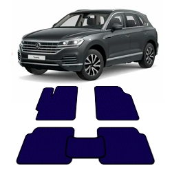 Автоковрики EVA  для Volkswagen Touareg 3 внедорожник 2019