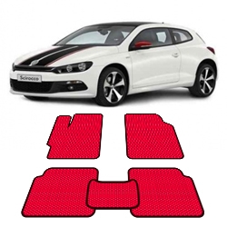 Автоковрики EVA  для Volkswagen scirocco хетчбек 2008-2014