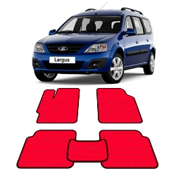 Автоковрики EVA  для Lada Largus